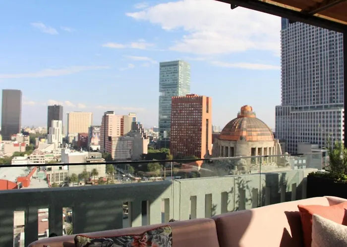 Steps From The Monument Gym, Coworking, View Apartamento México DF